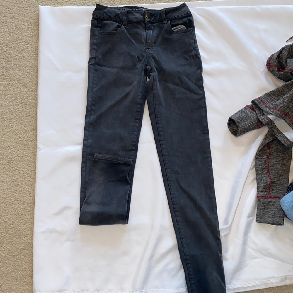 American Eagle Grey Jeggings